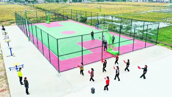 長沙新改建200個室外運動場，全部建成并投入使用